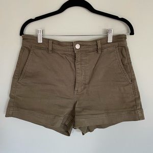 Everlane Shorts - Size 8 - Olive